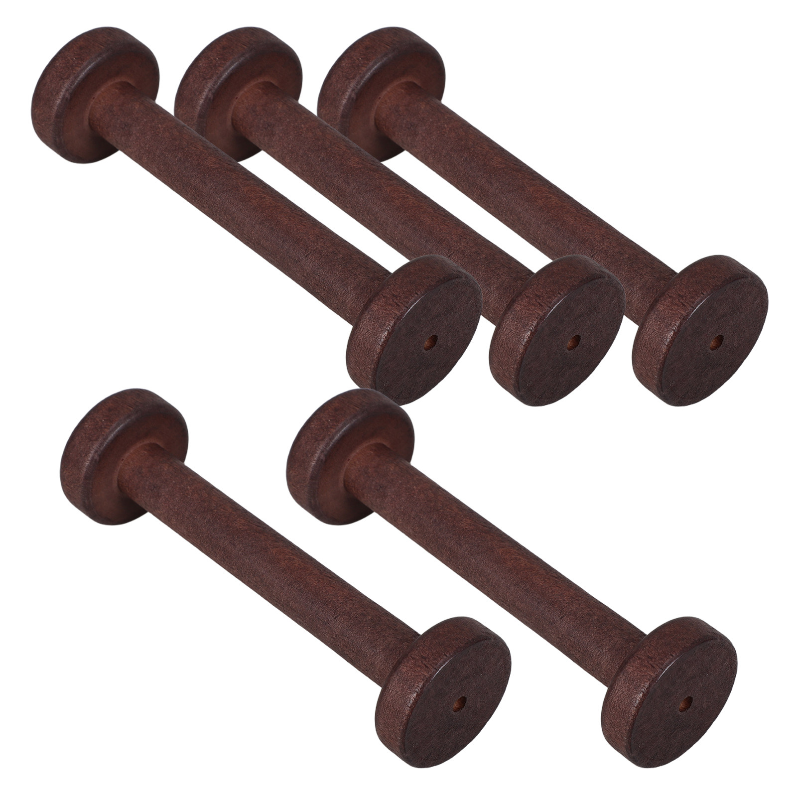 Woodworking Hobbies - 5Pcs Wooden Spools for Crafts Unfinished