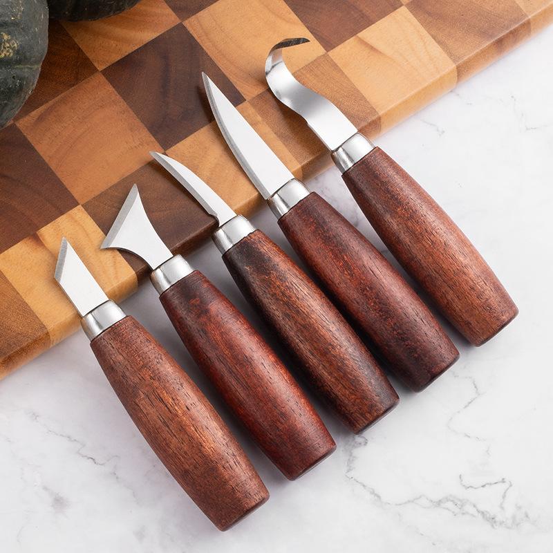Woodworking Project - 5 Pcs Wood Carving Chisel Set