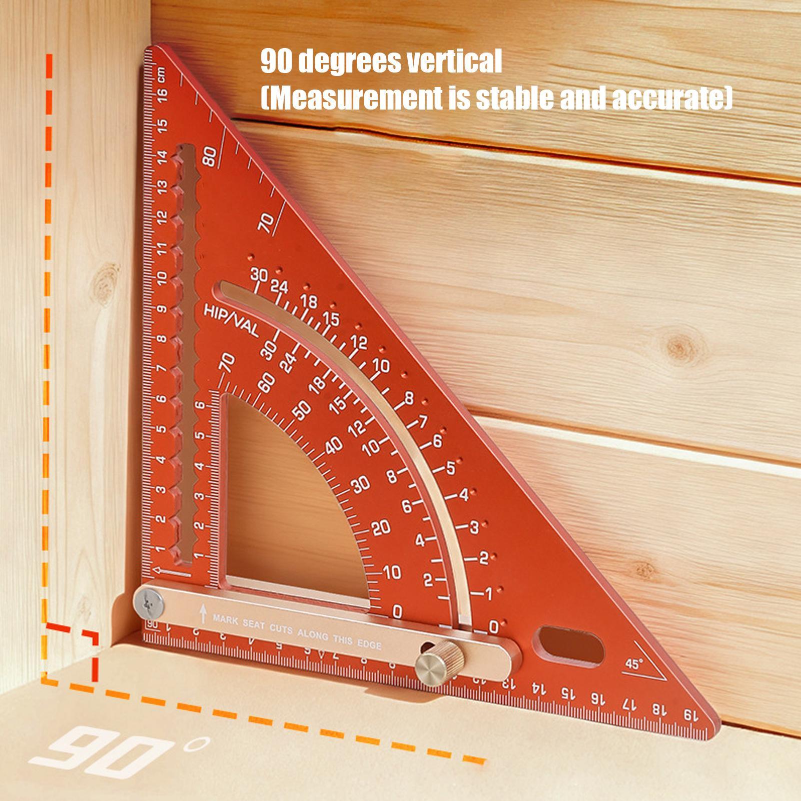 Woodworking Women - Woodworking Square Aluminum Alloy Ergonomic Carpentry