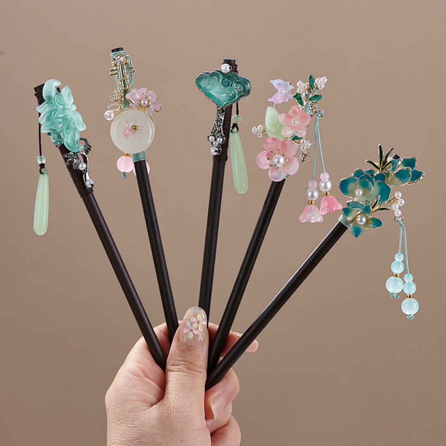 Woodworking Women - Vintage Flower Hairpin For Women Elegant