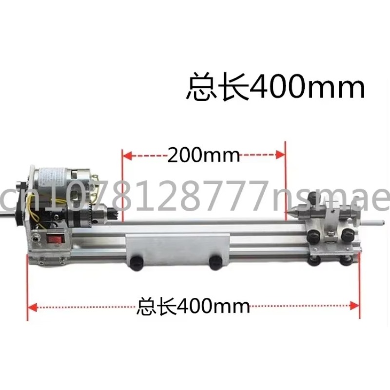 Woodworking Lathe - Lathe Polishing Machine Mini Metal Woodworking