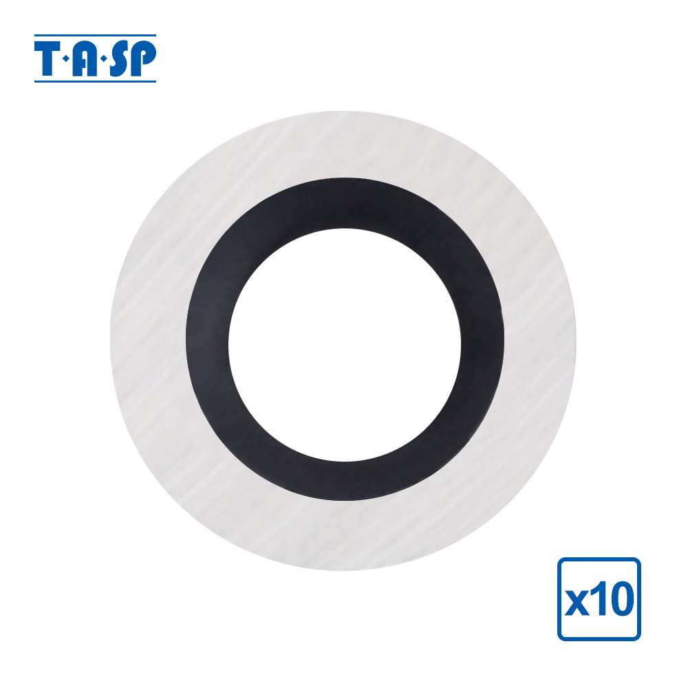 Woodworking Lathe - TASP 8.9mm Round Carbide Inserts Milling