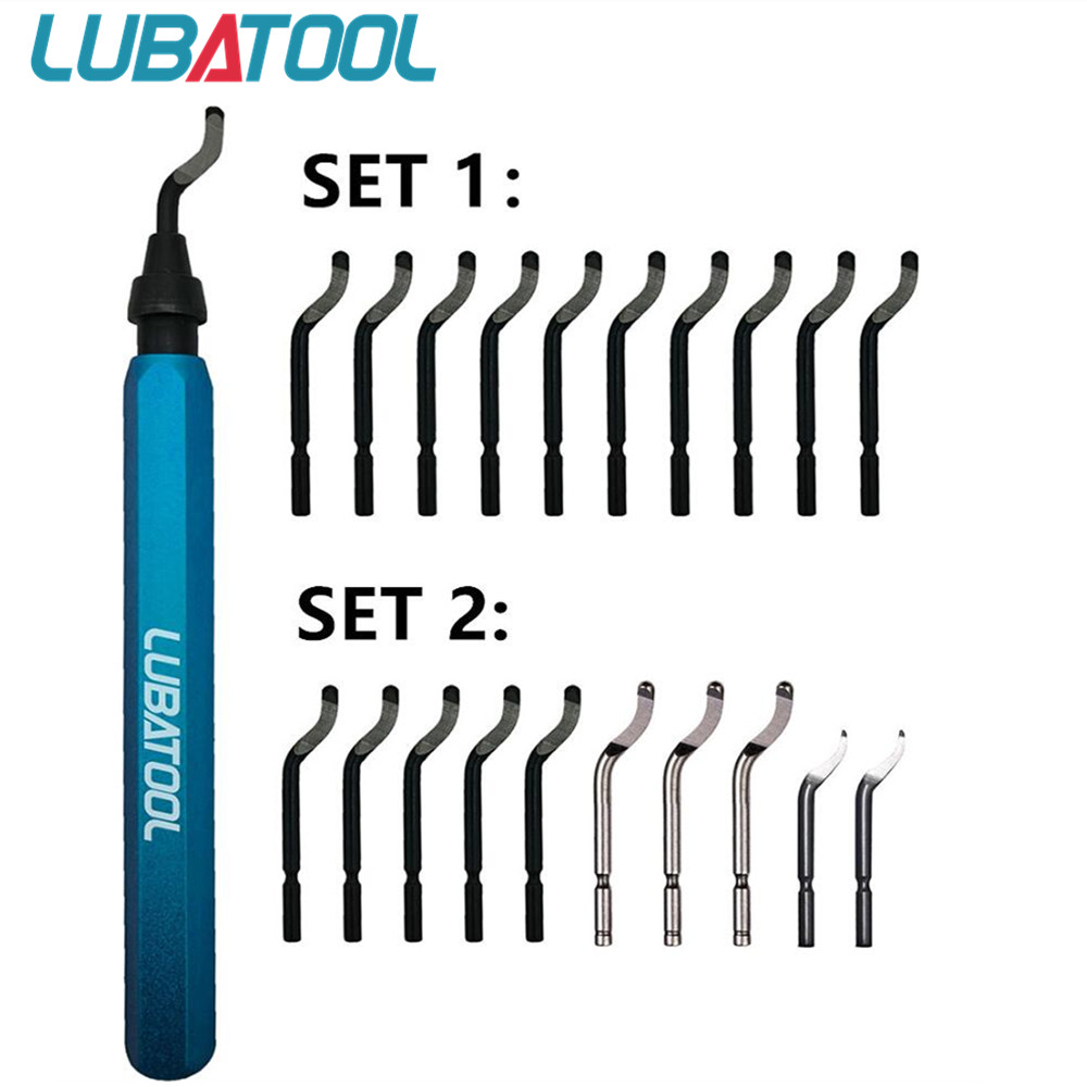 Woodworking Nc - LUBATOOL Deburring Tool with 11 HSS
