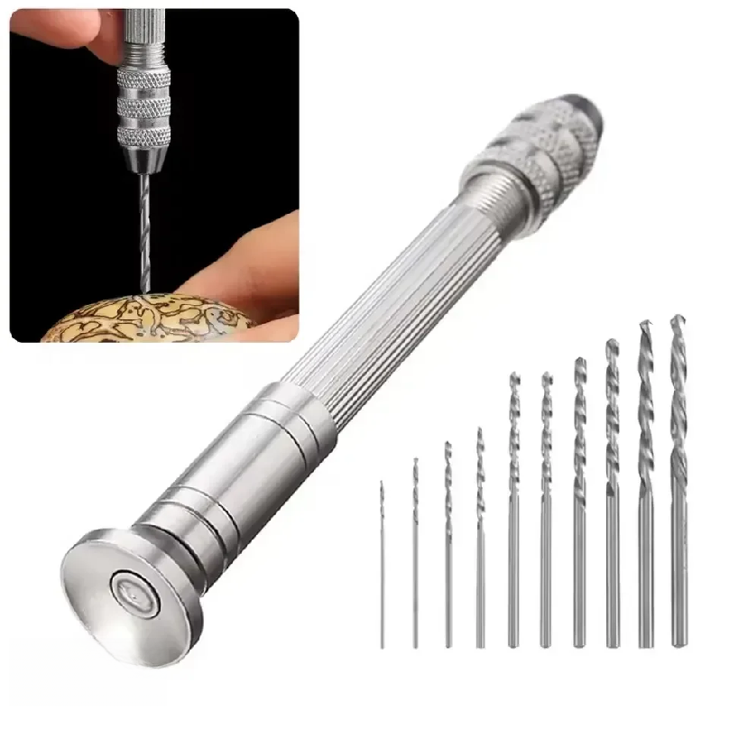 Woodworking Tool - 0.8-3.0mm Mini Hand Drill Woodworking Tools