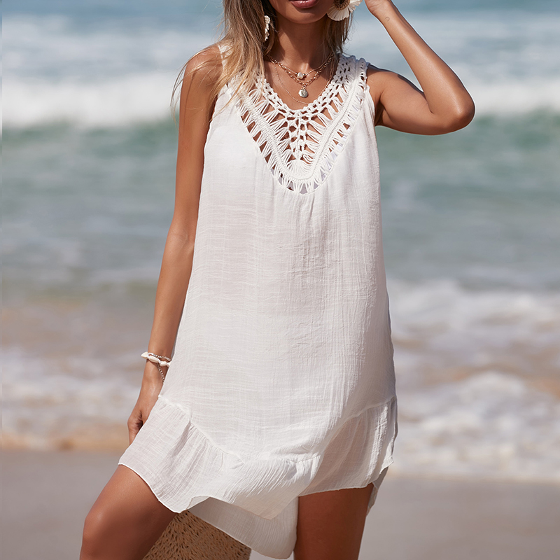 Women V-Neck Backless Hollow O - Woodworking Women 评论和价格