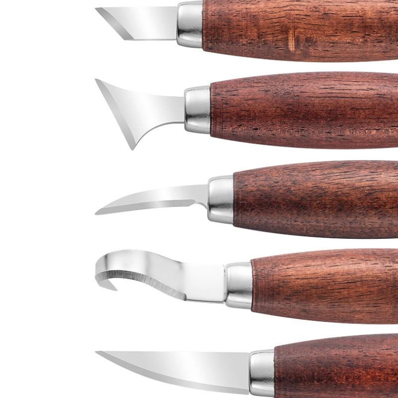 5 Pcs Wood Carving Chisel Set  - Woodworking Project 评论和价格