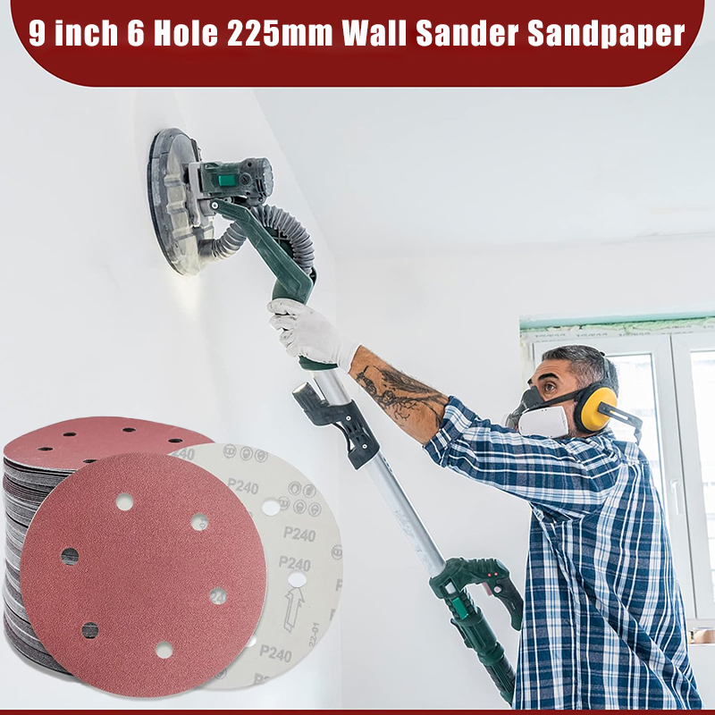 10pcs 9 inch 6 Hole 225mm Wall - Woodworking Wallpaper 评论和价格