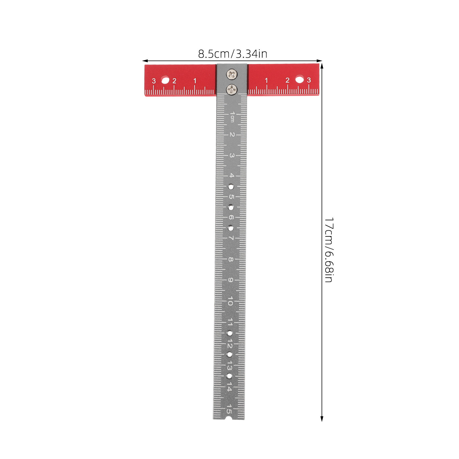 T Ruler Aluminum Alloy Precise - Woodworking Project 评论和价格