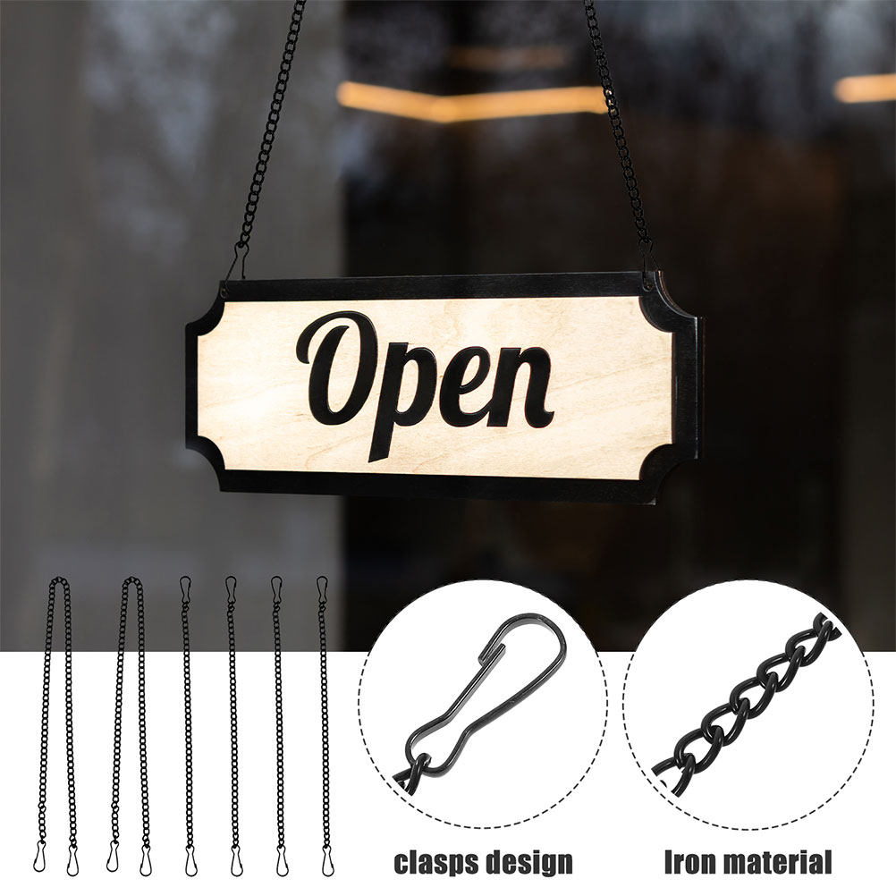 10Pcs Smooth Finish Iron Chain - Woodworking Finishing 评论和价格