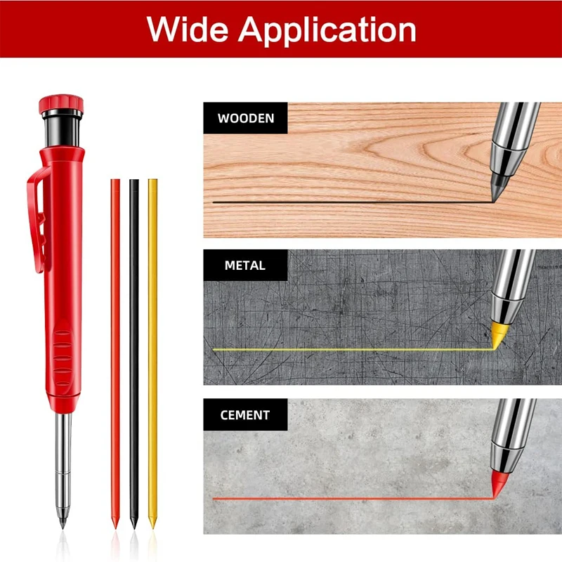 Reuseable Deep Hole Long Head  - Woodworking Marking Knife 评论和价格