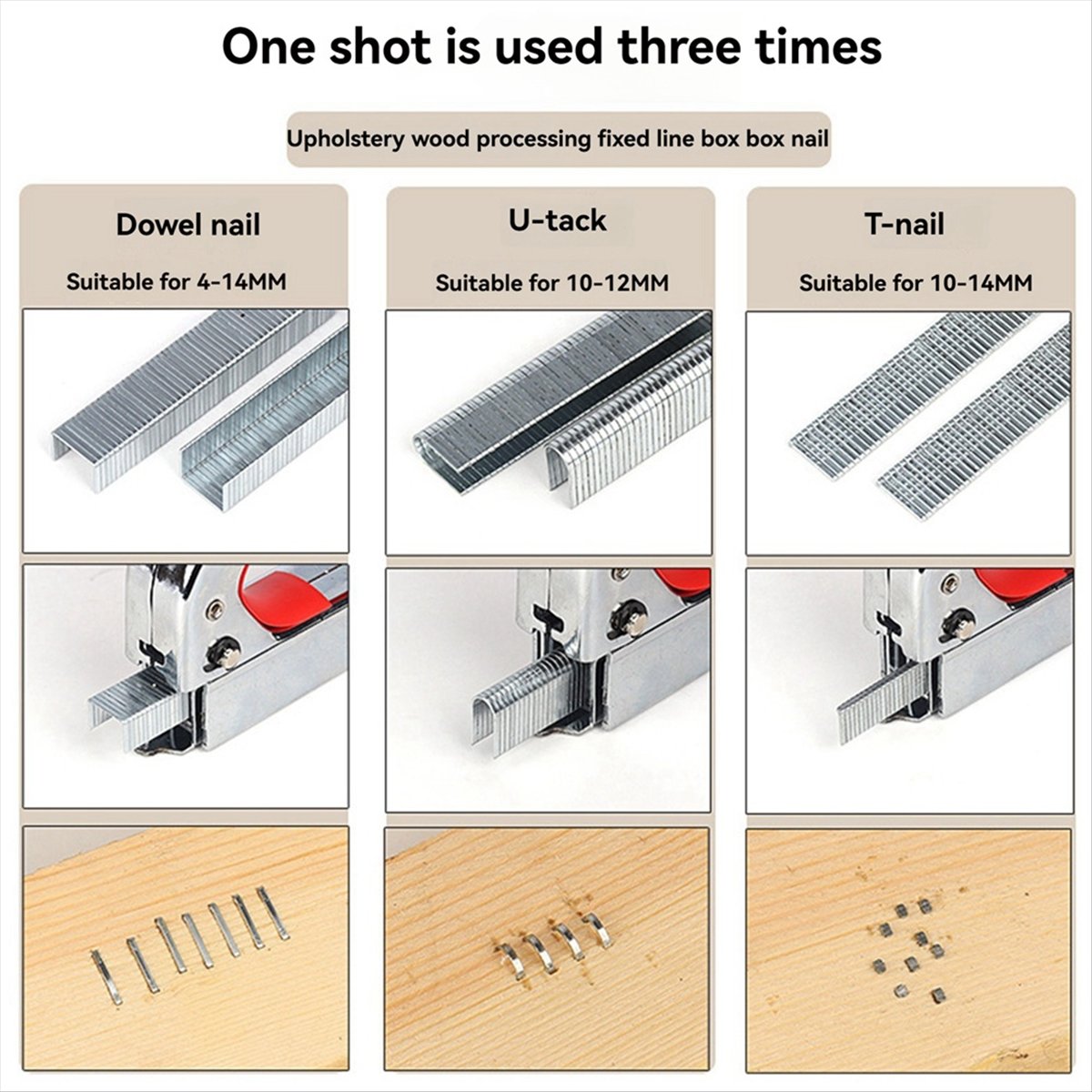 N82R Manual Three-Purpose Nail - Woodworking Tool 评论和价格