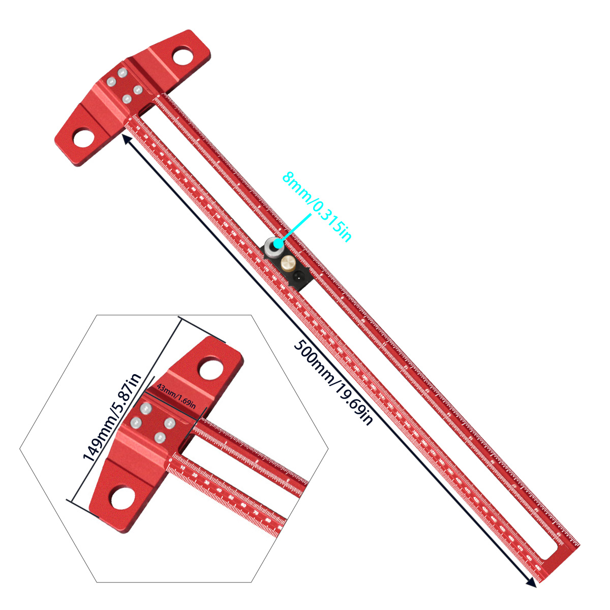 Woodworking T-Square Marking G - Woodworking Project 评论和价格
