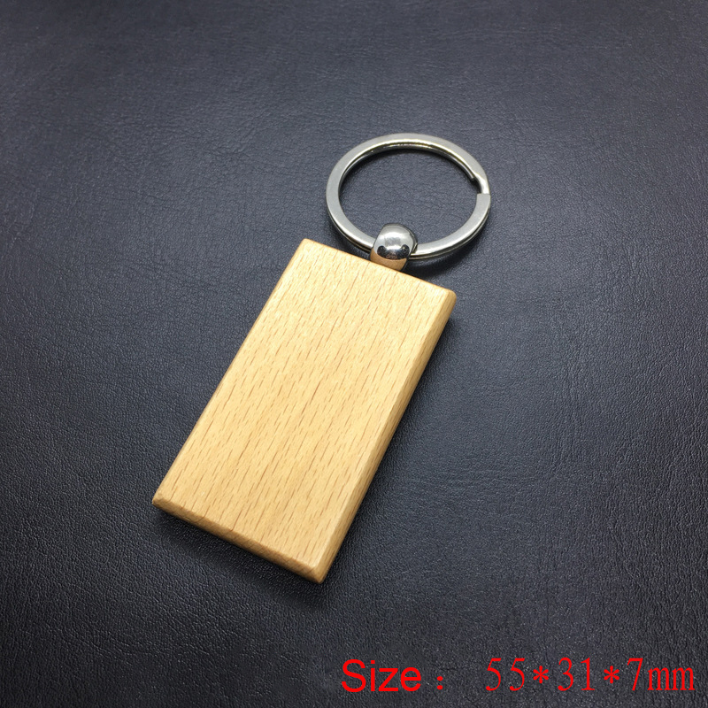 Custom Wooden Keychain Laser E - Woodworking Logo 评论和价格