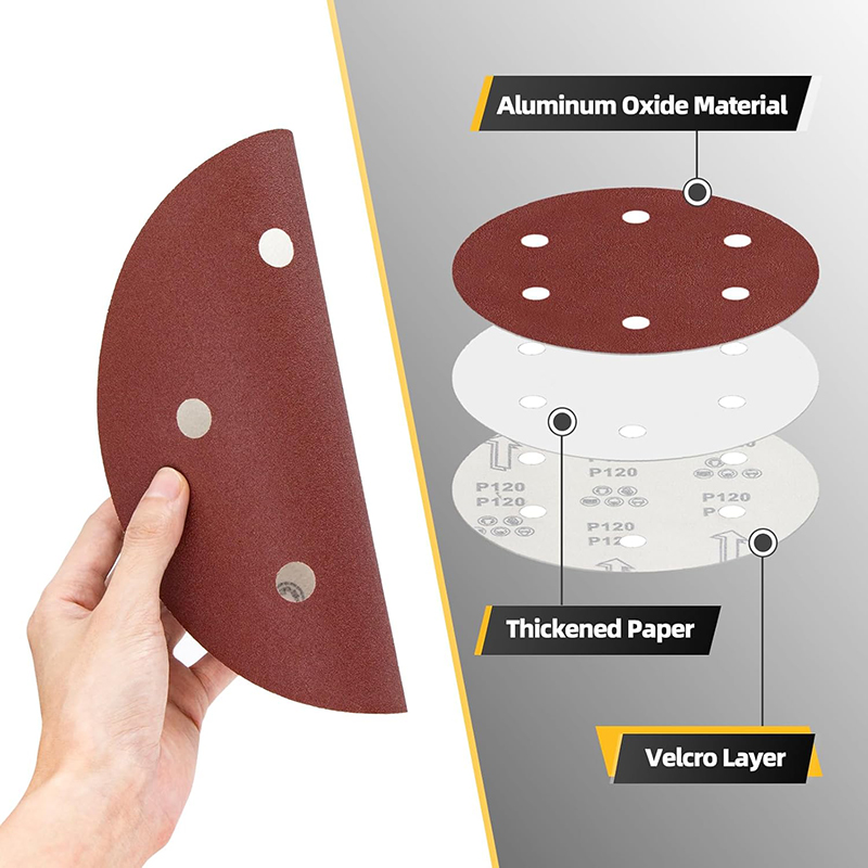9 Inch 6 Holes 225 MM Wall San - Woodworking Wallpaper 评论和价格