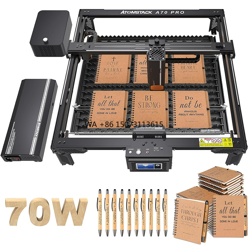 ATOMSTACK A70 X70 Pro 70W Lase - Woodworking Logo 评论和价格