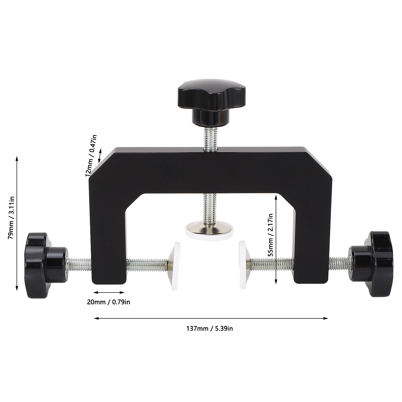 3 Way G Clamp Aluminium Alloy  - Woodworking Vise 评论和价格