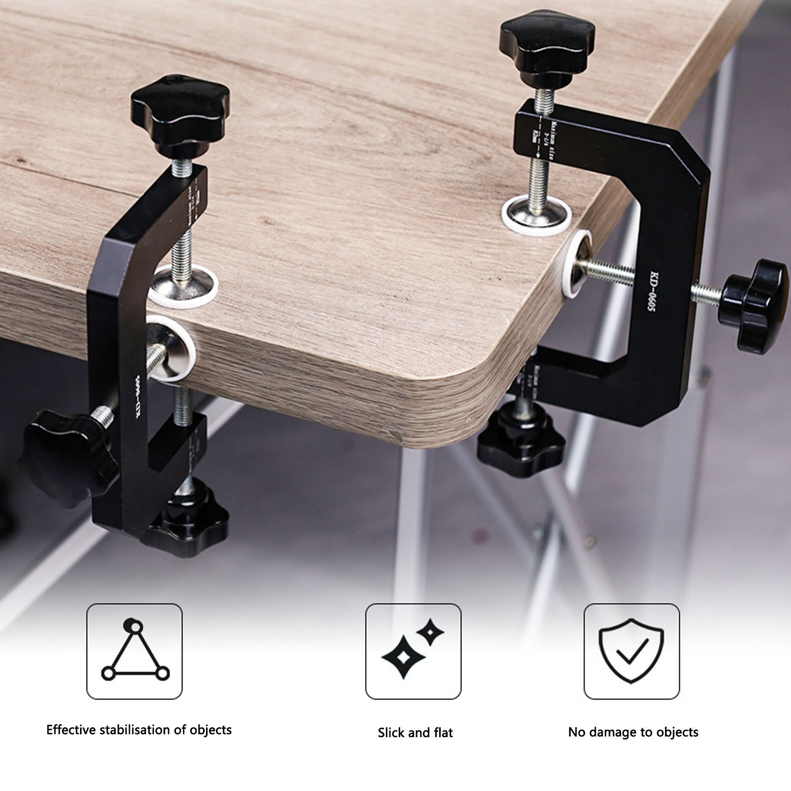 3 Way G Clamp Aluminium Alloy  - Woodworking Vise 评论和价格
