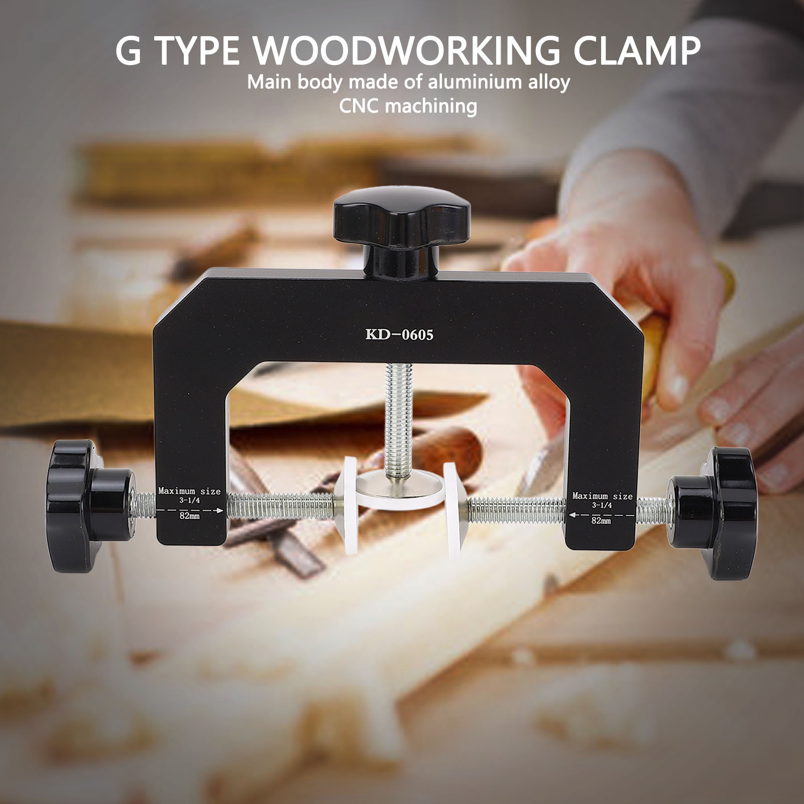 3 Way G Clamp Aluminium Alloy  - Woodworking Vise 评论和价格