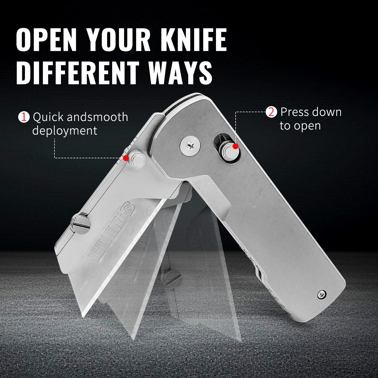 TGZUO Knife Titanium Alloy Fol - Woodworking Wallpaper 评论和价格
