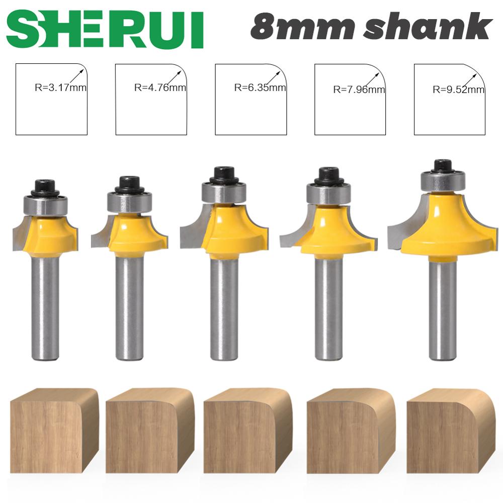 8mm shank Corner Round Over Ro - Woodworking Nc 评论和价格