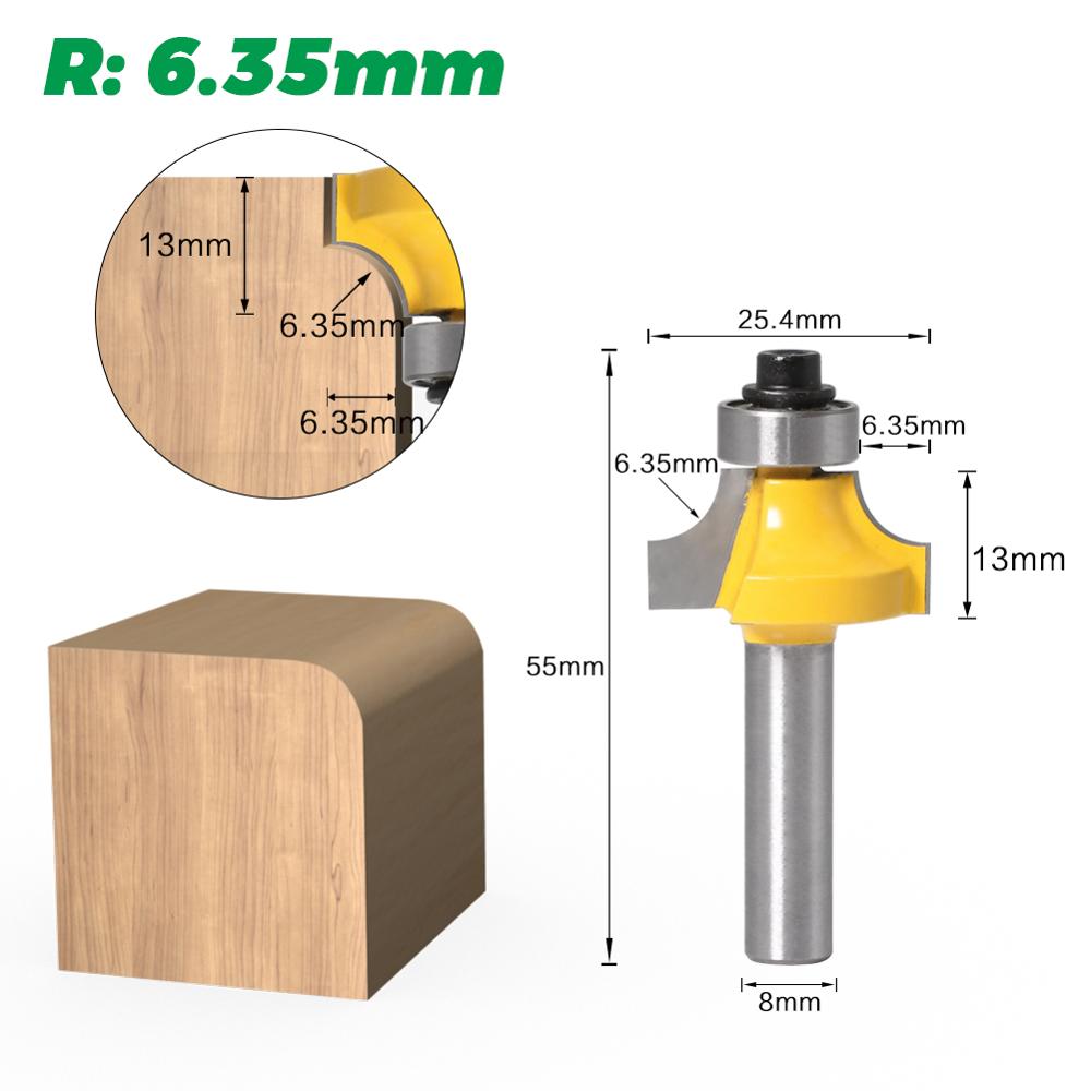 8mm shank Corner Round Over Ro - Woodworking Nc 评论和价格