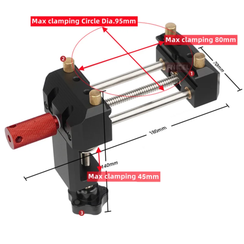 Multifunc Aluminum Alloy Table - Woodworking Vise 评论和价格