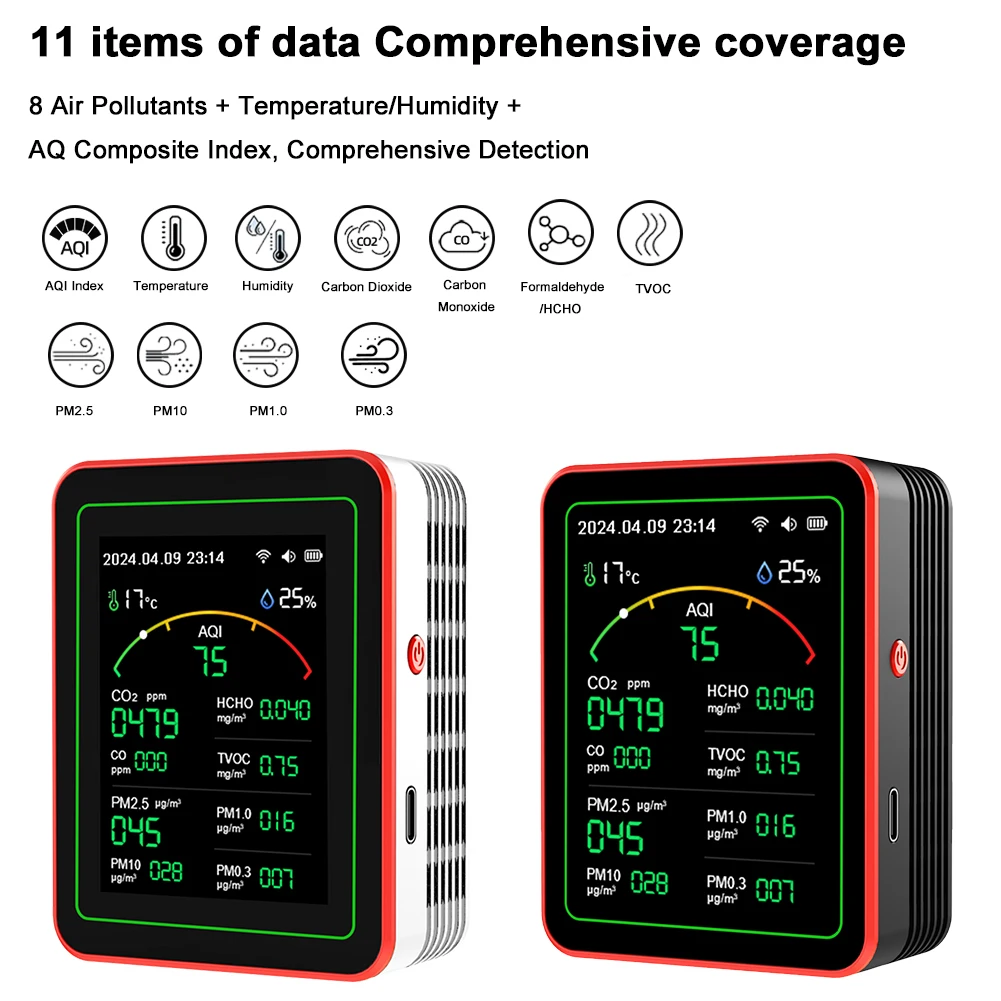 Tuya WiFi 15-in-1 Indoor Air Q - Woodworking Apps 评论和价格
