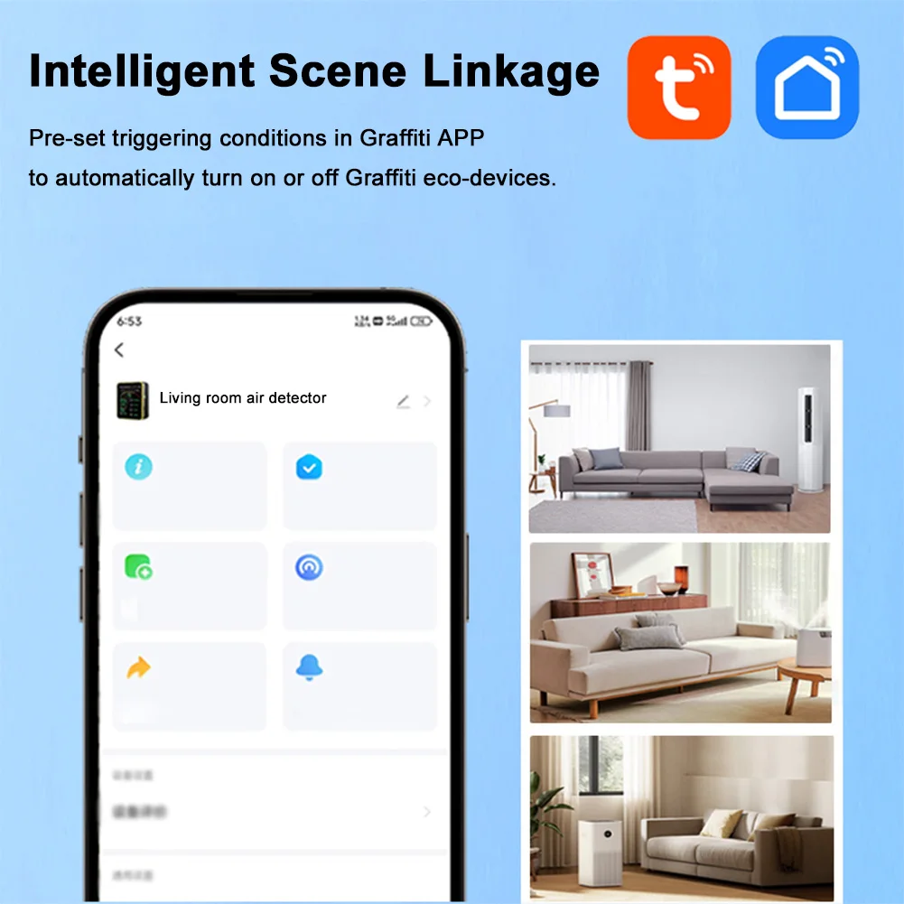 Tuya WiFi 15-in-1 Indoor Air Q - Woodworking Apps 评论和价格