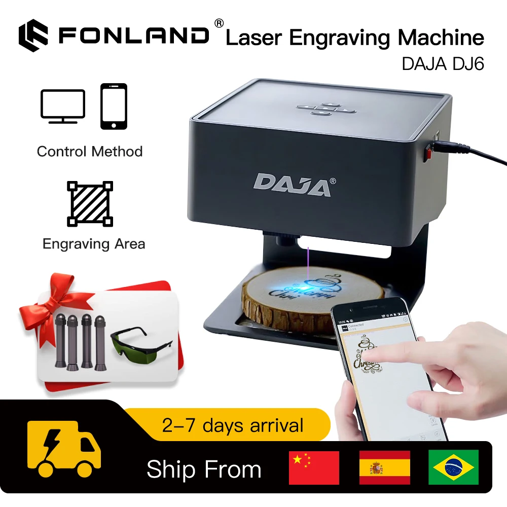 DAJA Laser Engraver CNC DIY DJ - Woodworking Logo 评论和价格