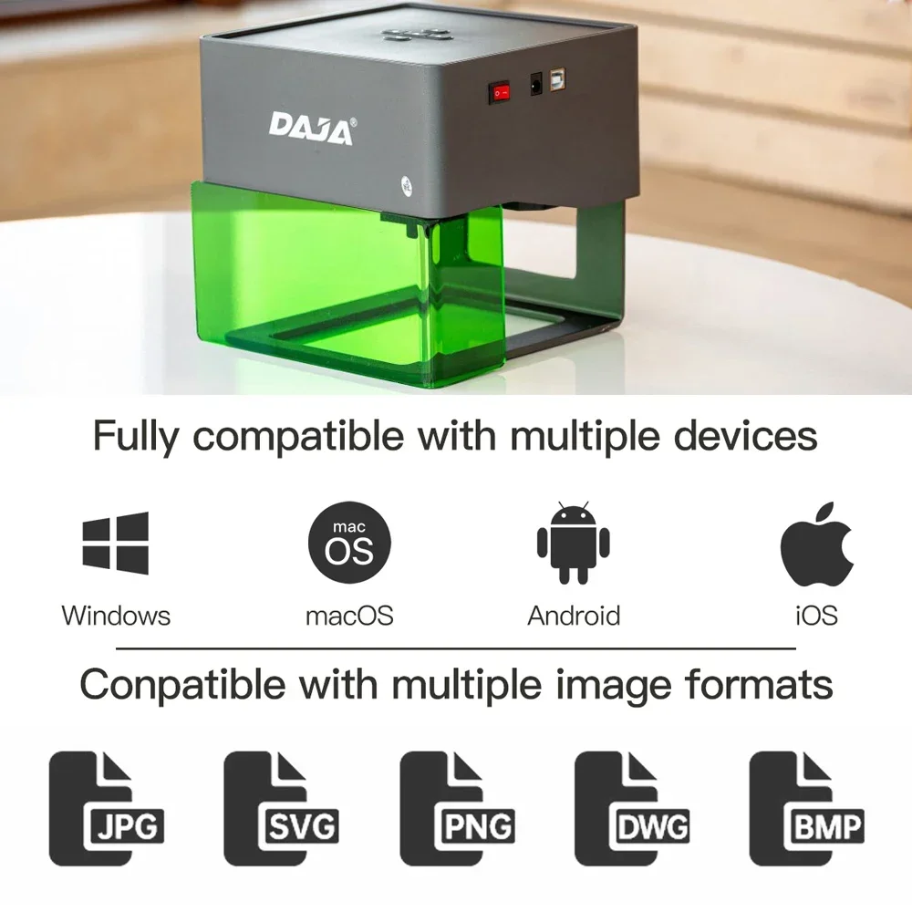 DAJA Laser Engraver CNC DIY DJ - Woodworking Logo 评论和价格