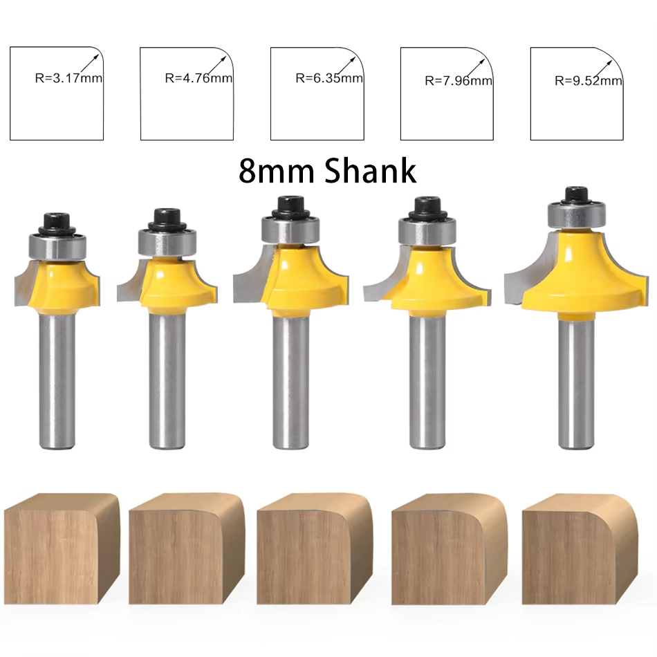 8mm Shank Round Corner Router  - Woodworking Nc 评论和价格