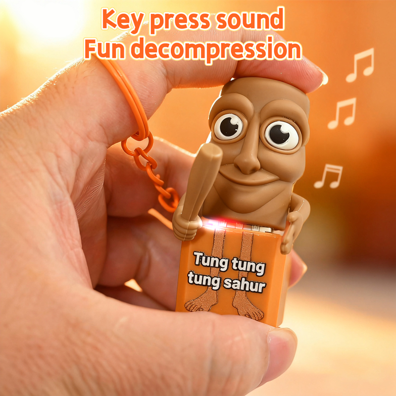 Tung tung tung Sahur Keychain  - Woodworking Hobbies 评论和价格