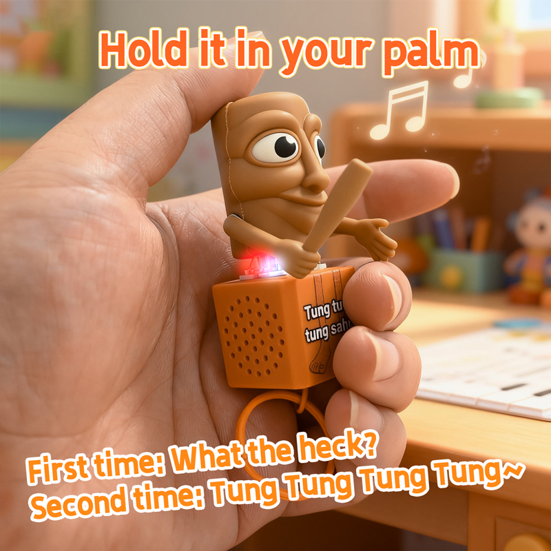 Tung tung tung Sahur Keychain  - Woodworking Hobbies 评论和价格