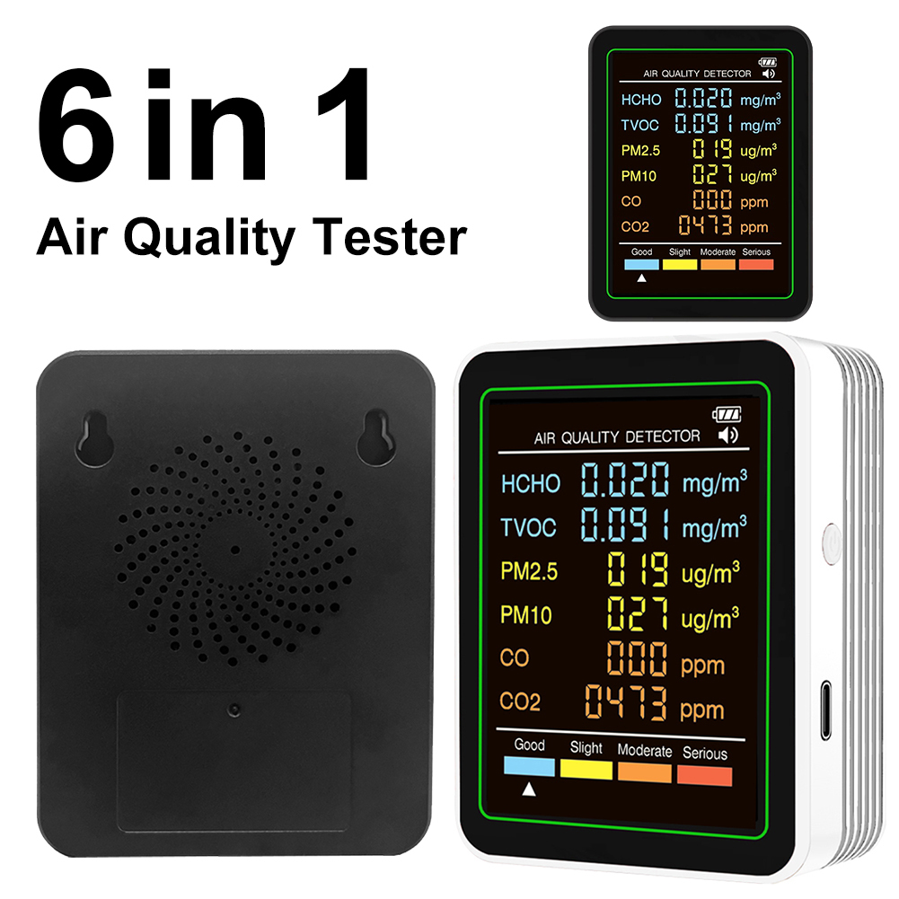 6in1 Air Quality Detector Test - Woodworking Apps 评论和价格