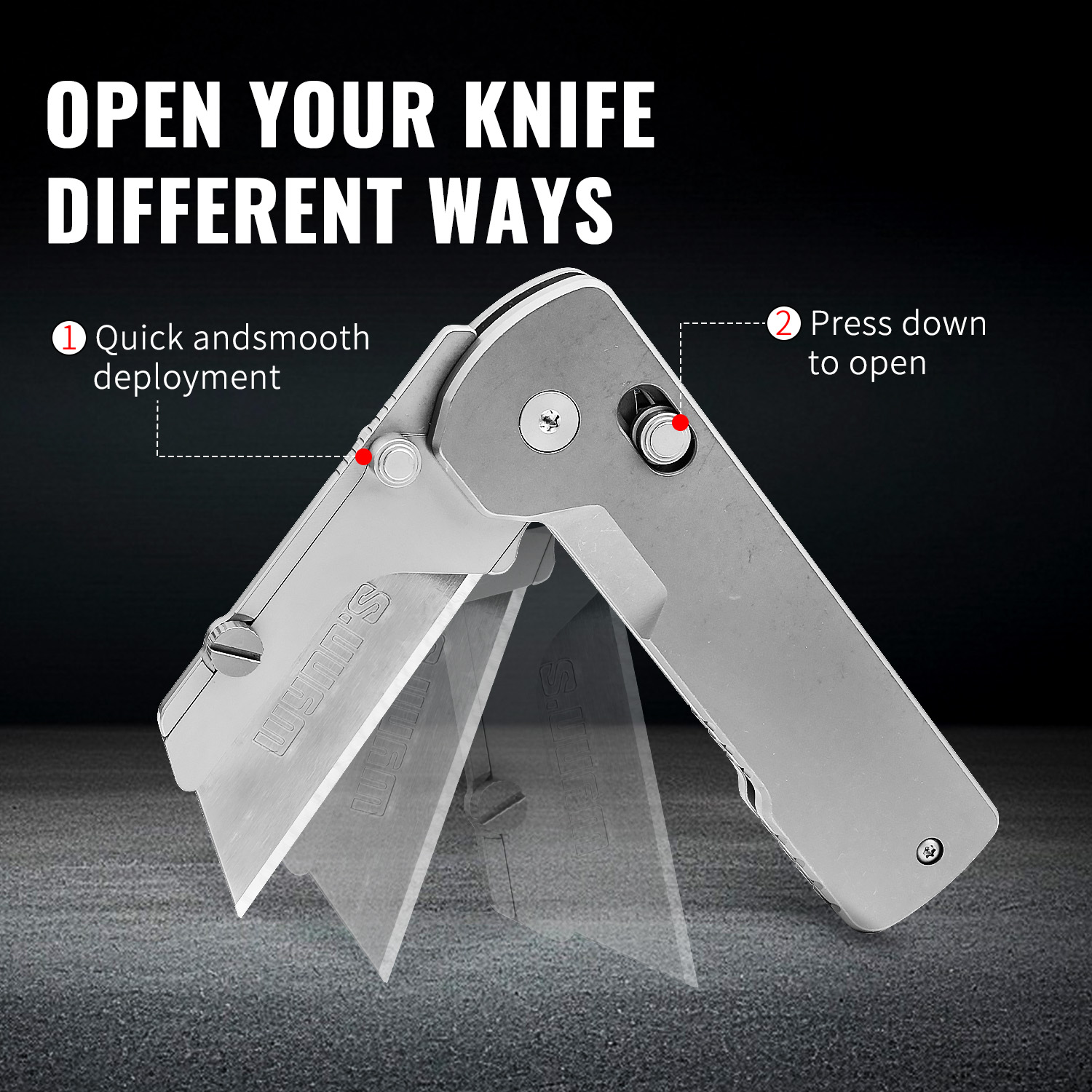 Utility Knife Titanium Alloy F - Woodworking Wallpaper 评论和价格