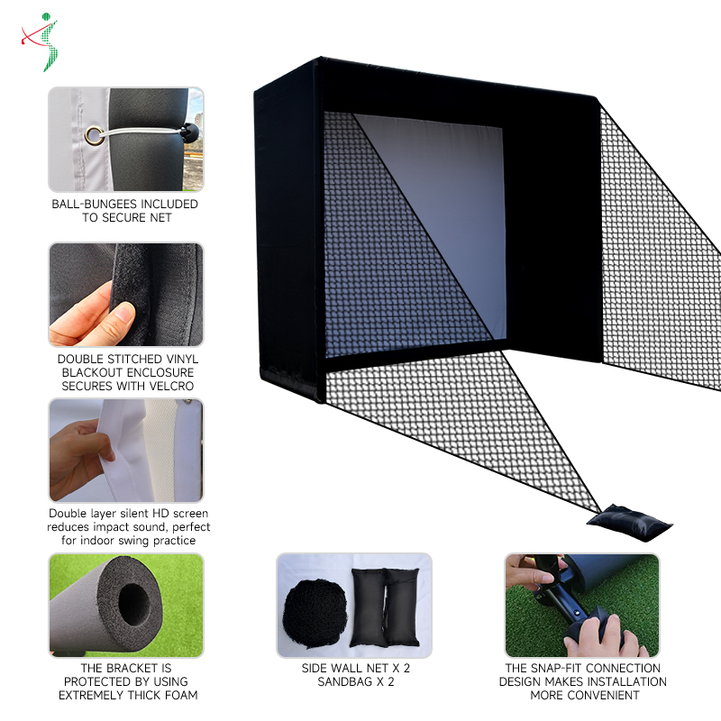 Golf Simulator Enclosure Nets  - Woodworking Simulator 评论和价格