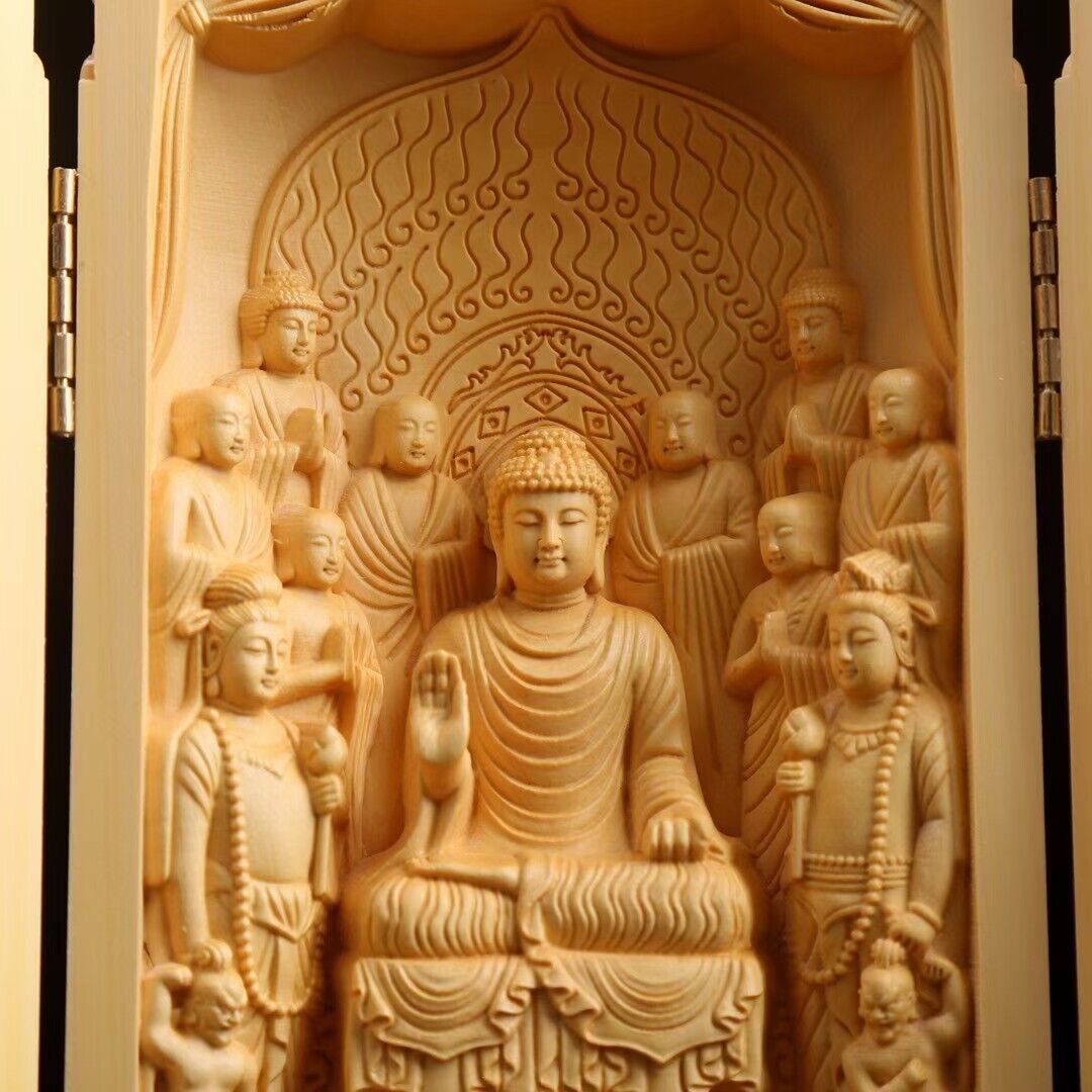 Chinese Nice Art Work Boxwood  - Zen Woodworking 评论和价格