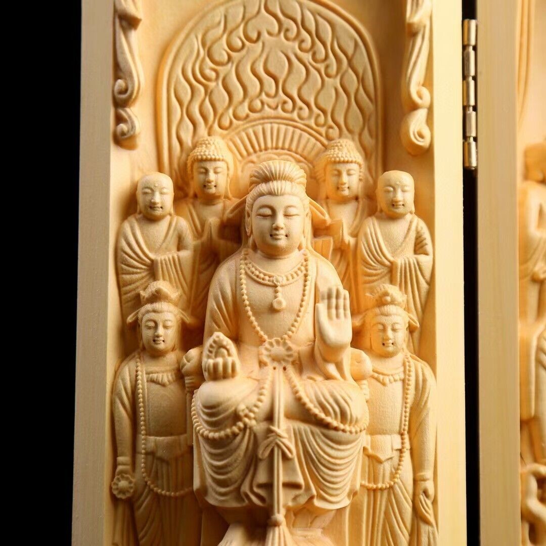 Chinese Nice Art Work Boxwood  - Zen Woodworking 评论和价格